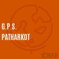 G.P.S. Patharkot Primary School Logo