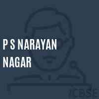 P S Narayan Nagar Primary School Logo
