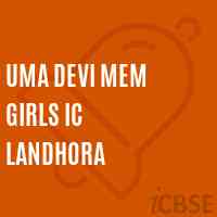 Uma Devi Mem Girls Ic Landhora Senior Secondary School Logo