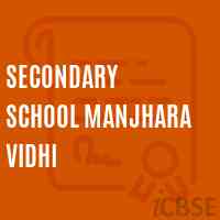 Secondary School Manjhara Vidhi Logo