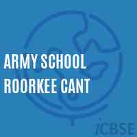 Army School Roorkee Cant Logo