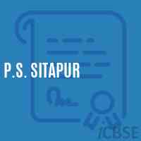 P.S. Sitapur Primary School Logo