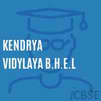 Kendrya Vidylaya B.H.E.L Senior Secondary School Logo