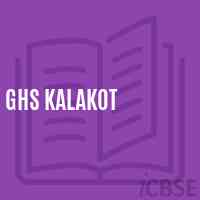 Ghs Kalakot Secondary School Logo