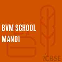 Bvm School Mandi Logo