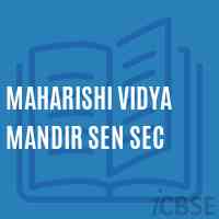 Maharishi Vidya Mandir Sen Sec Senior Secondary School Logo