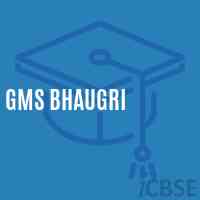 Gms Bhaugri Middle School Logo
