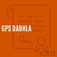 Gps Dabhla Primary School Logo