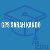 Gps Sarah Kando Primary School Logo