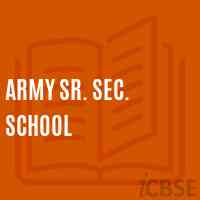 Army Sr. Sec. School Logo