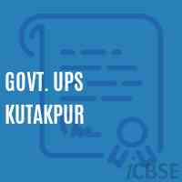 Govt. Ups Kutakpur Middle School Logo