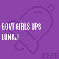 Govt Girls Ups Lunaji Middle School Logo
