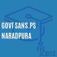 Govt Sans.Ps Naradpura Primary School Logo