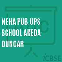 Neha Pub.Ups School Akeda Dungar Logo