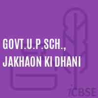 Govt.U.P.Sch., Jakhaon Ki Dhani Middle School Logo