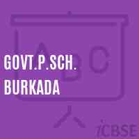 Govt.P.Sch. Burkada Primary School Logo