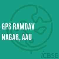 Gps Ramdav Nagar, Aau Primary School Logo