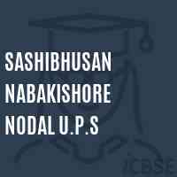 Sashibhusan Nabakishore Nodal U.P.S Middle School Logo