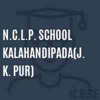 N.C.L.P. School Kalahandipada(J.K. Pur) Logo