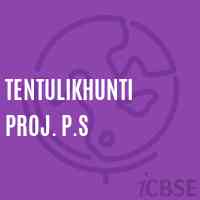 Tentulikhunti Proj. P.S Primary School Logo