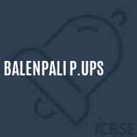 Balenpali P.UPS Middle School Logo