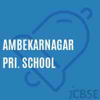 Ambekarnagar Pri. School Logo