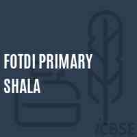 Fotdi Primary Shala Middle School Logo