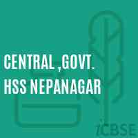 Central ,Govt. Hss Nepanagar Senior Secondary School Logo