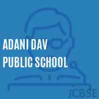 Adani Dav Public School Logo