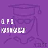 G. P.S. Kanakakar Primary School Logo