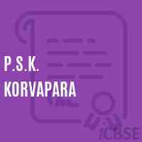 P.S.K. Korvapara Primary School Logo