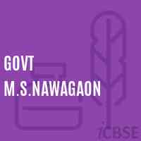 Govt M.S.Nawagaon Middle School Logo