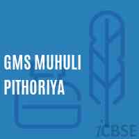 Gms Muhuli Pithoriya Middle School Logo