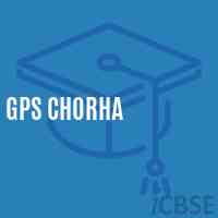 Gps Chorha Primary School Logo