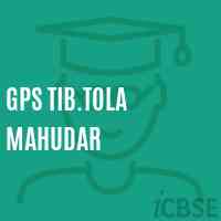Gps Tib.Tola Mahudar Primary School Logo