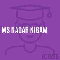 Ms Nagar Nigam Middle School Logo