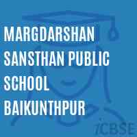 Margdarshan Sansthan Public School Baikunthpur Logo