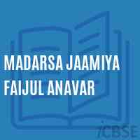 Madarsa Jaamiya Faijul Anavar Primary School Logo