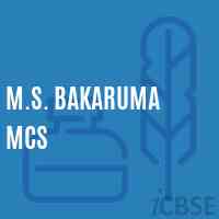 M.S. Bakaruma Mcs Middle School Logo