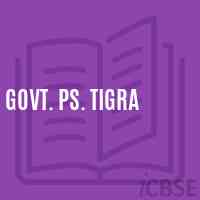 Govt. Ps. Tigra Primary School Logo