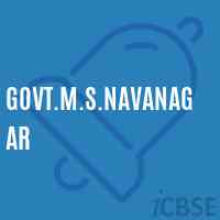 Govt.M.S.Navanagar Middle School Logo