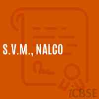 S.V.M., Nalco Senior Secondary School Logo
