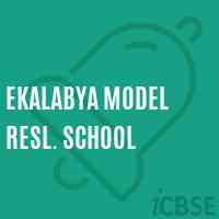 Ekalabya Model Resl. School Logo