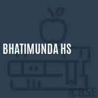 Bhatimunda Hs School Logo