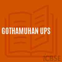 Gothamuhan Ups Middle School Logo