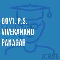 Govt. P.S. Vivekanand Panagar Primary School Logo