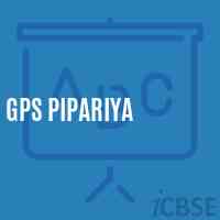 Gps Pipariya Primary School Logo