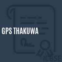 Gps Thakuwa Primary School Logo