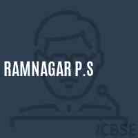 Ramnagar P.S Middle School Logo