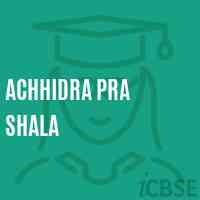 Achhidra Pra Shala Middle School Logo
